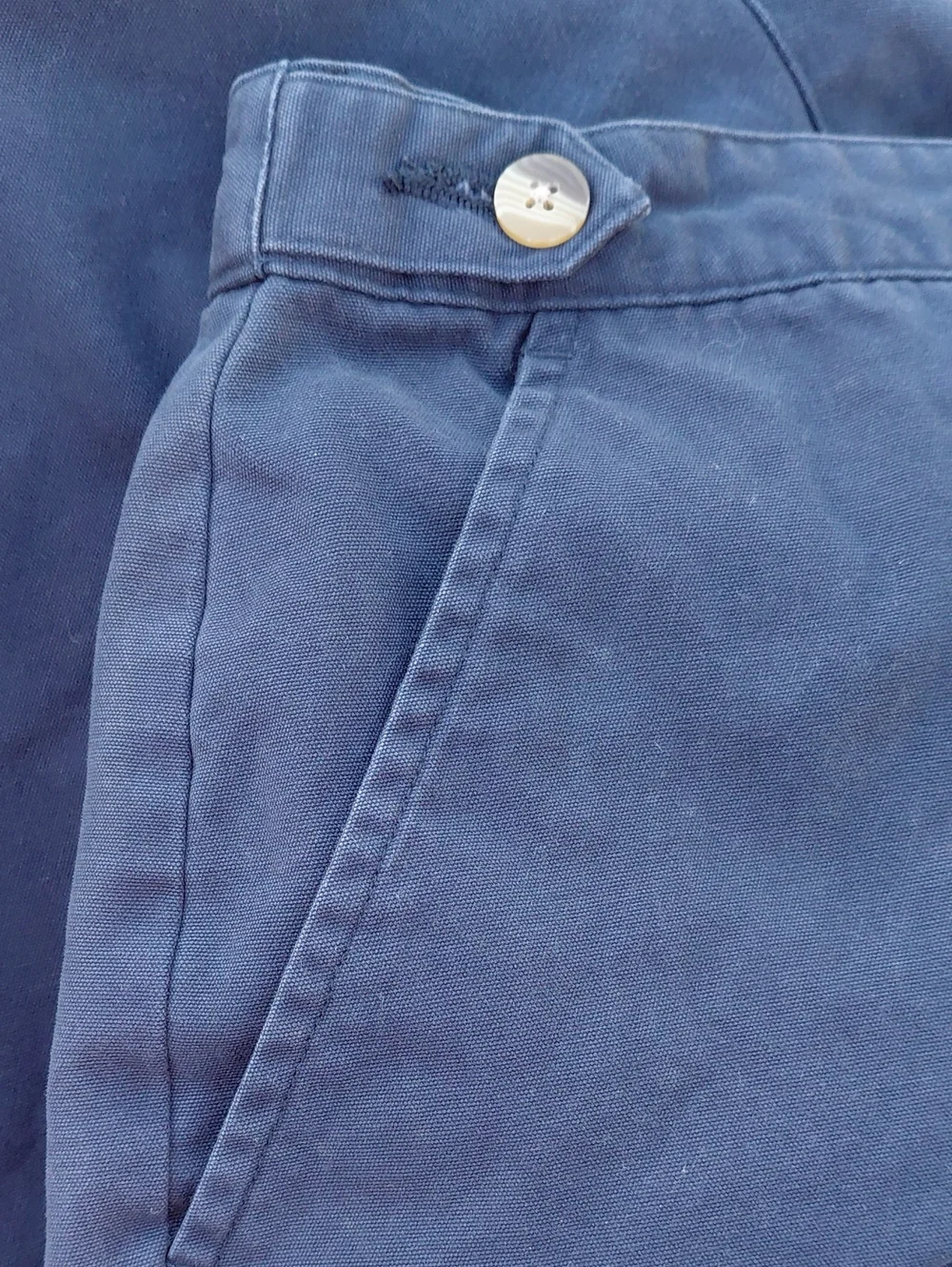 Vintage St. John's Bay Navy Blue High-rise Shorts Women's 14